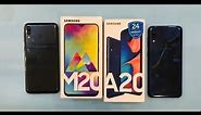 Samsung Galaxy A20 vs Samsung Galaxy M20