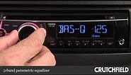Clarion CZ102 CD Receiver Display and Controls Demo | Crutchfield Video