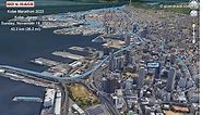 Kobe Marathon 2023: fly over the marathon 3D course map!