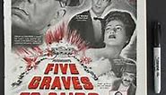 Five Graves to Cairo (1943) Franchot Tone, Anne Baxter, Akim Tamiroff