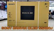 SONY BRAVIA OLED 55A80J UNBOXING