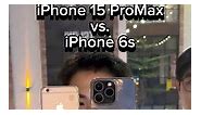 Which do you prefer??? 😍 iPhone 6s 64GB for only 4,400PHP iPhone 15 PROMAX 256GB for only 79,999PHP #ishopgadgets #ishop #appleproducts 🎥CTTO | i-Shop