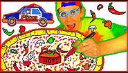 Pretend Play Pizza – How to Draw & Color Pizza Coloring Page – Pizza Delivery