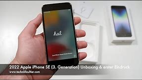 2022 Apple iPhone SE 3. Generation Unboxing & erster Eindruck