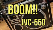 Super Rare JVC RC-550W El Diablo Radio Cassette. Enormous Ghetto Blaster. Ultimate Boombox?