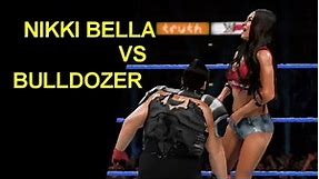 WWE 2K18 Nikki Bella vs Bulldozer - Mixed Knockout Match