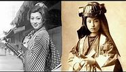 Rare Photos Of beautiful Japanese Samurai Women 1850-1900