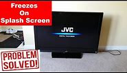 How To Fix JVC TV Freezes On Splash Screen||Common JVC TV problems||Join Netflix