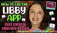 How to use The Libby App || FREE Digital Library Books || Digital Books || Libby Library Books