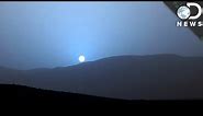 Why Does Mars Have Blue Sunsets?