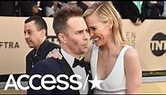 Sam Rockwell & Leslie Bibb Might Be The Cutest Couple At The 2018 Sag Awards! | Access