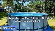 Bestway Steel Pro MAX 14 Foot x 48 Inch Above Ground Pool Set - Review 2023