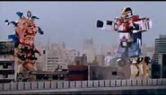 Power Rangers Turbo - The Robot Ranger - Megazord Fight