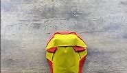 IRON MAN ORIGAMI STEP BY STEP MARVEL COMICS COSPLAY ORIGAMI WORLD TUTORIAL | DIY PAPER IRON MAN MASK