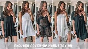 Ekouaer Haul | Affordable Amazon Cover-Ups | Review & Try On
