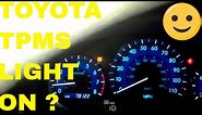 How to Reset Tire Pressure Warning Light on a Toyota
