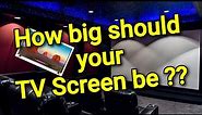 Ep. 13 - What Projector or TV size screen do you need? | Ultimate Home Theater| Home Theater Gurus