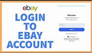 How to Login eBay Account | Sign In to your eBay Account | My eBay Login