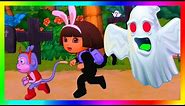 Dora the Explorer Games to Play Cartoon ➤ Dora's Halloween Parade and Friends!