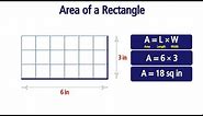 Area of a Rectangle. Grade 3