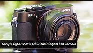 EXCLUSIVE: New Cyber-shot® RX1R full-frame compact camera