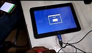 Hp Omni10 Tablet window10 Installation step by Step Process