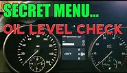 Mercedes OIL Level Check Via Secret Menu | iRepair Autos