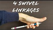 4 Swivel Linkages [Penspinning in Slow Motion]