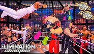 Tag Team Elimination Chamber WWE Action Figure Match!