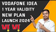 Vodafone Idea 1 Year Validity New Plan Launch For 2024 | Vi 1 Year Validity Recharge Plan