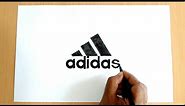 How to Draw the Adidas Logo