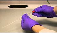 Using a dropping pipette