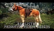 Realistic Primitive Horse Breeds - 2k