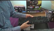 Unboxing and test of HP Pavilion Gaming Keyboard 500