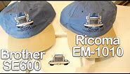 Trucker Hat Embroidery Design | EM-1010 | Brother SE600
