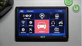 How to Factory Reset XGODY 718BT 7" Inch Car GPS Navigation SAT Bluetooth - Fix Xgody Navi