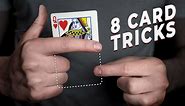 8 SIMPLE Card Tricks Anyone Can Do Revealed