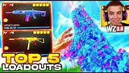 TOP 5 NEW META LOADOUTS in Warzone After Update! (Best Class Setups)