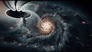 360° VR Journey to the Core of the Whirlpool Galaxy (Simulation)