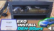 The SECRET to Installing Pioneer 80PRS Head Unit | How To Install DEH-80prs Car Audio Stereo System