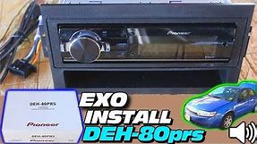 The SECRET to Installing Pioneer 80PRS Head Unit | How To Install DEH-80prs Car Audio Stereo System