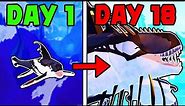 I Survived 20 Days as a KAIJU WHALE in Creatures of Sonaria
