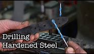 How to Drill Hardened Steel - Knifemaking Top Tips