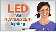 What Is The Difference Between LED and Incandescent Lighting