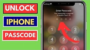 Unlock Iphone Passcode|How To Unlock Iphone Without Lossing Data|Unlock iPhone 11/12/13/14 And 15