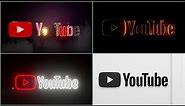 YouTube Logo Intro Compilation - Books, neon & more