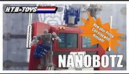 Half The Battle Toys Optimum and Starcrown NB-001 NB-006 NanoBotz Series