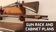 30  Gun Rack and Cabinet Plans [Blueprints for DIY Build]