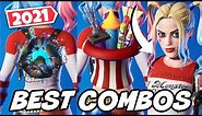 THE BEST COMBOS FOR HARLEY QUINN SKIN (2021 UPDATED)! - Fortnite