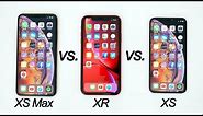iPhone XR vs iPhone XS vs iPhone XS Max Full Comparison!
